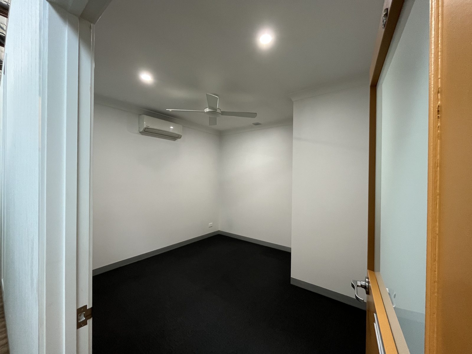 Inside one of the practitioner rooms